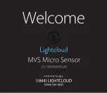 Preview for 1 page of RAB Lightcloud LCLCSENSE/M/EG/B Instruction Manual