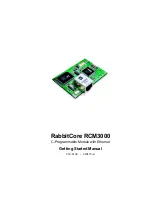 RabbitCore RCM3000 Getting Started Manual preview