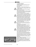 Preview for 20 page of Rabe Aquila Operating Instructions Manual