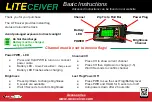 Preview for 2 page of RACEceiver LITEceiver Basic Instructions