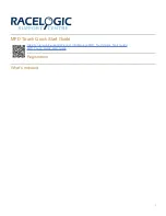 Preview for 1 page of Racelogic MFD Touch Quick Start Manual