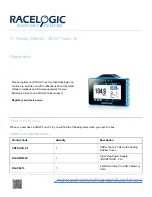 Preview for 2 page of Racelogic VBOX Touch V2 User Manual