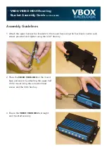 Racelogic VBOX Video HD2 Assembly Manual preview