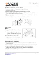 Preview for 22 page of Racine Railroad Products 910500 Operating Manual