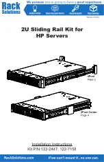 Rack Solutions 122-2447 Installation Instructions Manual preview