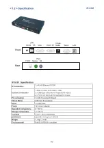 Preview for 4 page of Rackmount IP-S101 User Manual