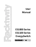 Preview for 1 page of Racktivity ES1100 Series User Manual