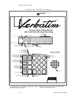 Предварительный просмотр 24 страницы Raco Verbatim Owner'S Manual