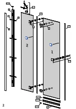 Предварительный просмотр 2 страницы Radaway Essenza New PTJ Assembly Instruction Manual