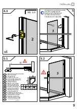 Preview for 9 page of Radaway Essenza New PTJ Assembly Instruction Manual