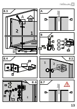 Preview for 13 page of Radaway Essenza New PTJ Assembly Instruction Manual