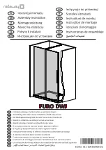 Radaway FURO DWJ Assembly Instruction Manual preview