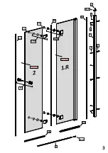 Предварительный просмотр 3 страницы Radaway NES KDD-B Assembly Instructions Manual