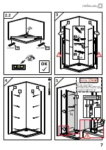 Предварительный просмотр 7 страницы Radaway NES KDD-B Assembly Instructions Manual