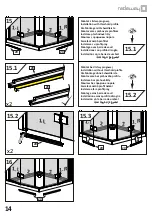 Предварительный просмотр 14 страницы Radaway NES KDD-B Assembly Instructions Manual