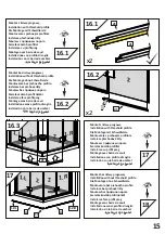 Предварительный просмотр 15 страницы Radaway NES KDD-B Assembly Instructions Manual