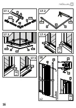 Предварительный просмотр 16 страницы Radaway NES KDD-B Assembly Instructions Manual