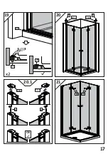 Предварительный просмотр 17 страницы Radaway NES KDD-B Assembly Instructions Manual