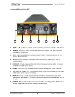 Preview for 3 page of Radial Engineering Firefly User Manual