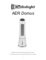 Radialight AER Domus Operating Instructions Manual preview