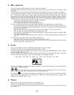 Preview for 24 page of Radialight DEVA Installation And Operating Manual