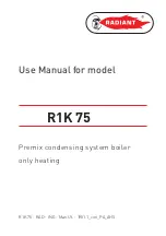 Radiant R1K 75 User Manual preview