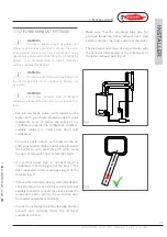 Preview for 23 page of Radiant R2K 34 RAIN Installation, Use And Maintenance Manual