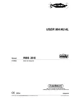 Radiant RBS 20 E User Manual preview