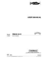 Radiant Rmas 24 e User Manual preview