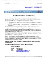 Preview for 45 page of Radiation Solutions RS-330 Operator'S Manual