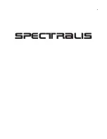 RADIKAL TECHNOLOGIES Spectralis User Manual preview