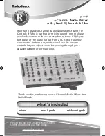 Radio Shack 32-2058 User Manual preview