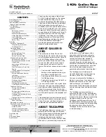 Radio Shack Cordless Phone Owner'S Manual preview
