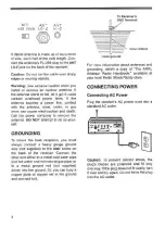 Предварительный просмотр 8 страницы Radio Shack DX-394 Owner'S Manual