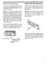 Предварительный просмотр 9 страницы Radio Shack DX-394 Owner'S Manual