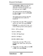 Preview for 50 page of Radio Shack PRO-528 User Manual