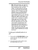 Preview for 57 page of Radio Shack PRO-528 User Manual