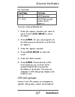 Preview for 67 page of Radio Shack PRO-528 User Manual