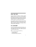 Preview for 5 page of Radio Shack TAD-716 Owner'S Manual