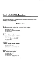 Preview for 80 page of Radio Shack TRS-80 Model 100 Technical Reference Manual
