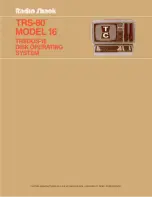 Radio Shack TRS-80 Model 16 User Manual preview