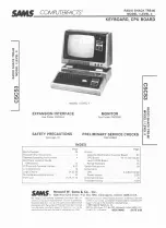 Предварительный просмотр 2 страницы Radio Shack TRS-80 Technical Service Data