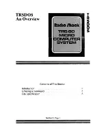 Preview for 29 page of Radio Shack TRS-80 Trsdos & Disk Basic Reference Manual