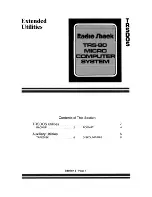 Preview for 63 page of Radio Shack TRS-80 Trsdos & Disk Basic Reference Manual