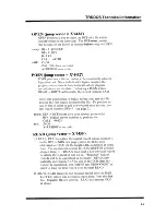 Предварительный просмотр 81 страницы Radio Shack TRS-80 Trsdos & Disk Basic Reference Manual