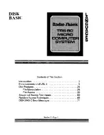 Preview for 87 page of Radio Shack TRS-80 Trsdos & Disk Basic Reference Manual