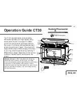Radio Thermostat CT30 Operation Manual preview