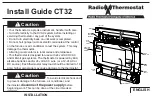 Radio Thermostat CT32 Install Manual preview