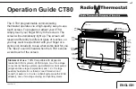 Radio Thermostat CT80 Operation Manual preview