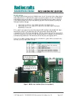 Предварительный просмотр 5 страницы Radiocrafts RC2300DK User Manual